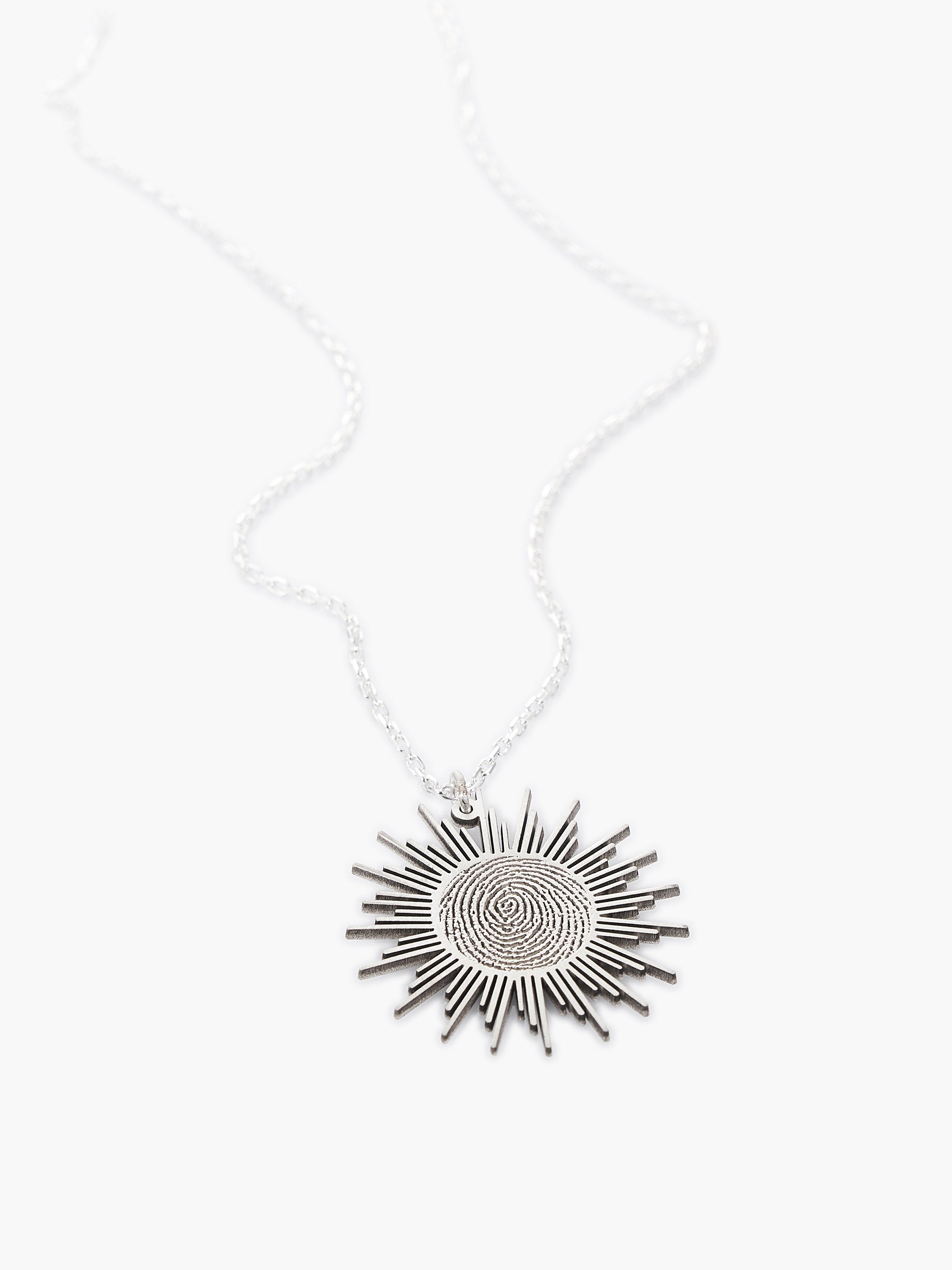 Sunshine Güneş Gümüş Kolye - Linyum kolye görseli 6
